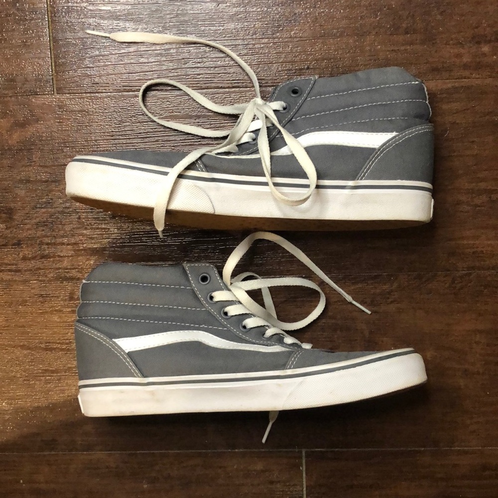 Classic Gray High Top Vans